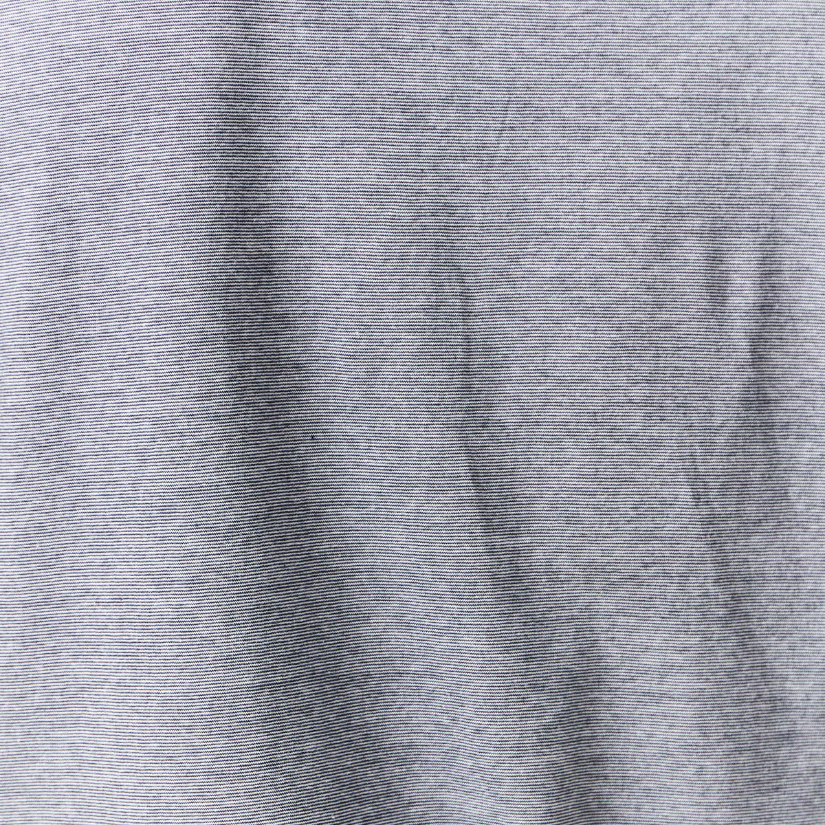 T-shirt cintr&eacute; col rond manches courtes bleu marine homme