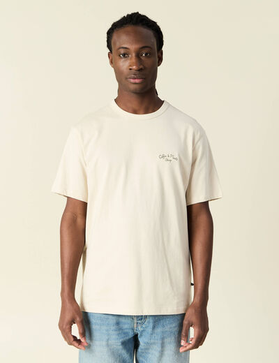 T-shirt manches courtes sable homme