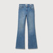 Jeans bootcut bleu femme