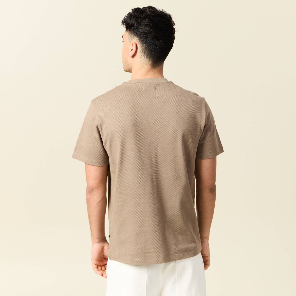 T-shirt manches courtes sable homme