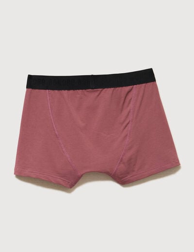 Lot de 3 boxers vieux rose homme