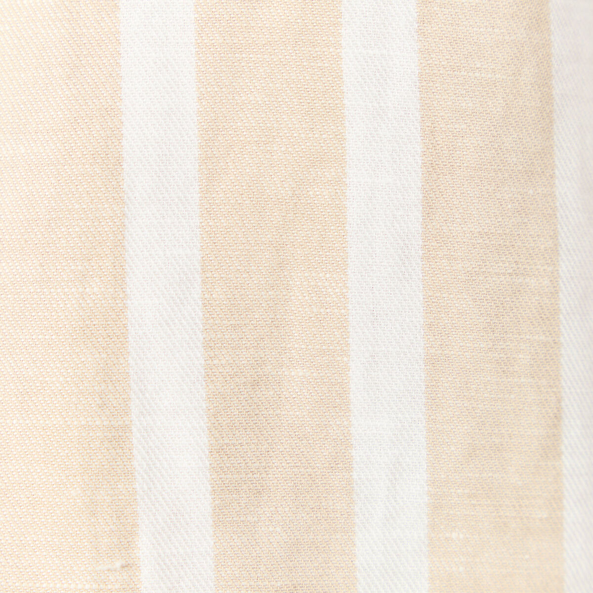Col ray&eacute; manches longues col classique sable homme