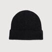 Bonnet noir femme