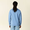 Sweat manches longues bleu gris homme
