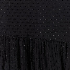 Chemise manches longues noir femme