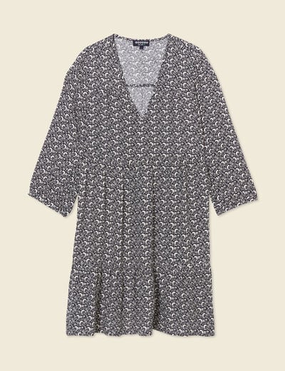 Robe éco-responsable noir femme