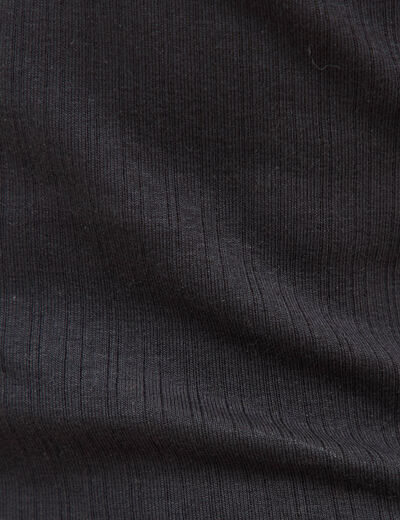 D&eacute;bardeur 2 en 1 avec brassi&egrave;re int&eacute;gr&eacute;e noir femme