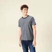 T-shirt manches courtes bleu marine homme