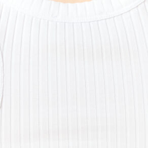 Débardeur sans manches blanc femme