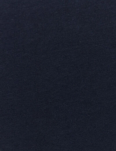 T-shirt éco-responsable bleu marine homme
