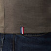 T-shirt manches courtes vert kaki homme