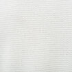 Polo manches courtes col cubain ecru homme