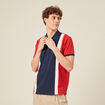 Polo manches courtes orange foncé homme