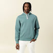 Sweat à capuche vert foncé homme