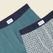 Lot 2 boxers noir homme