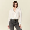 Chemise éco-responsable ecru femme