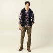 Pantalon chino straight camel homme