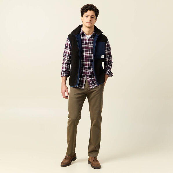 pantalon chino straight camel homme Pantalon chino straight camel homme