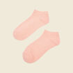 Chaussettes rose saumon femme
