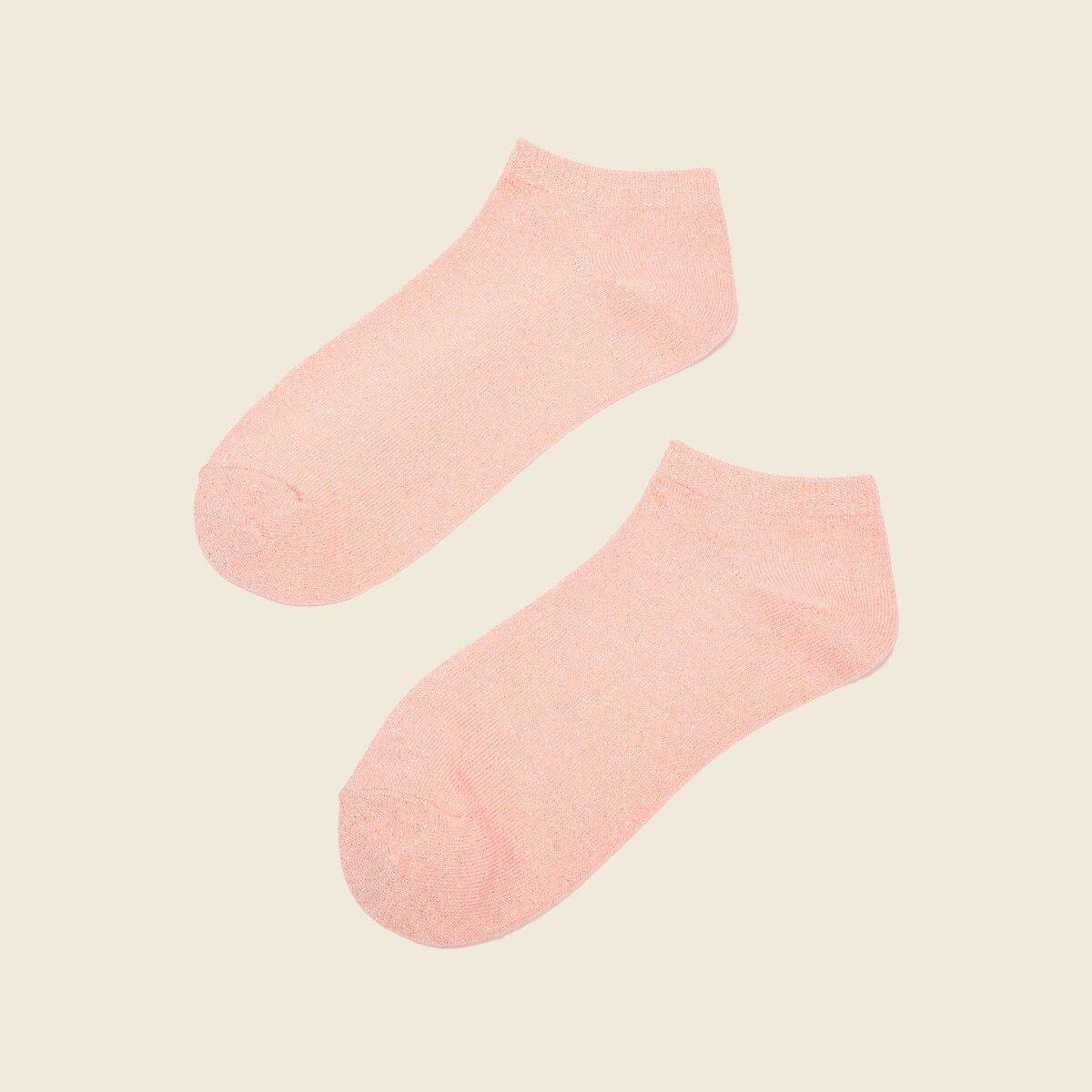 Chaussettes rose saumon femme