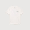 T-shirt en coton ecru homme