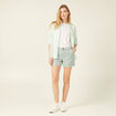 Short chino éco-responsable vert pastel femme