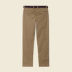 Pantalon chino straight vert kaki homme