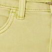 Pantalon large éco-responsable vert anis femme
