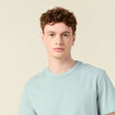 T-shirt éco-responsable bleu gris homme