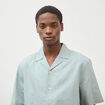 Chemise boyfriend manches courtes vert clair homme