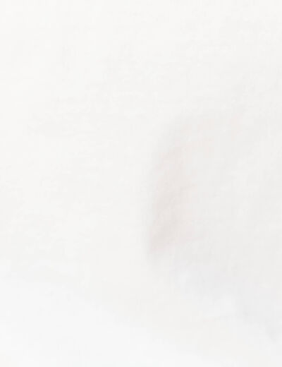 T-shirt manches courtes blanc homme