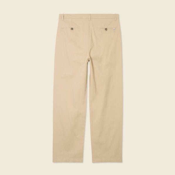 pantalon chino a pinces sable homme Pantalon chino à pinces sable homme