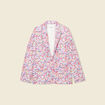 Veste blazer éco-responsable rose femme