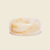 Bracelet manchette ecru femme