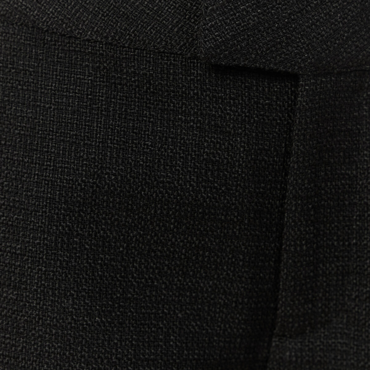 Short droit noir femme