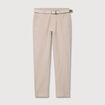 Chino coupe droite longueur 32 beige fonce homme