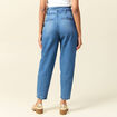 Jeans slouchy taille haute denim stone femme