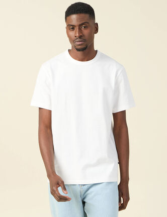T-shirt manches courtes ecru homme