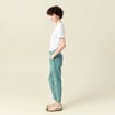 Pantalon chino Instinct vert foncé femme