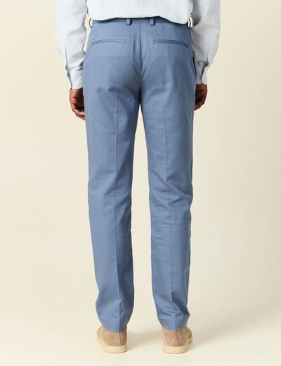 Pantalon chino bleu foncé homme