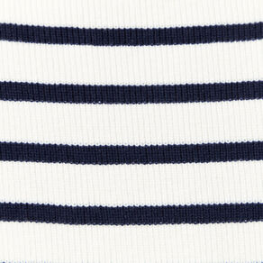 Pull sans manches col en V ecru femme