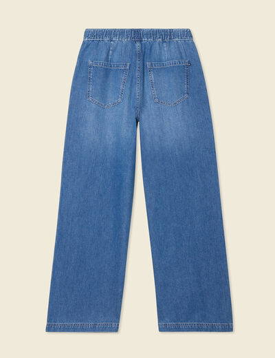 Jeans jogging élastiqué denim used femme