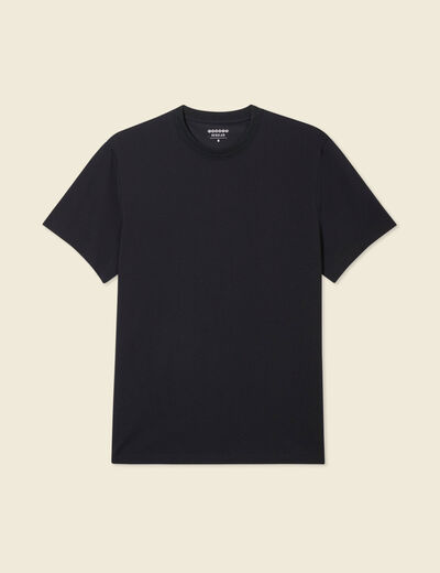 T-shirt manches courtes noir homme