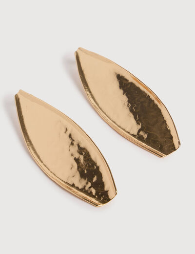 Boucles d'oreilles couleur or femme