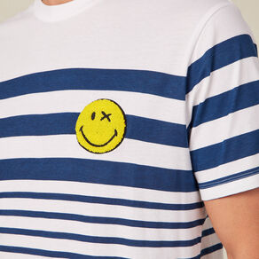 t shirt smileyworld ecru homme T-shirt SmileyWorld ecru homme