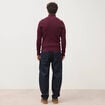 Pull col camionneur prune homme