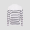 T-shirt manches longues ecru homme