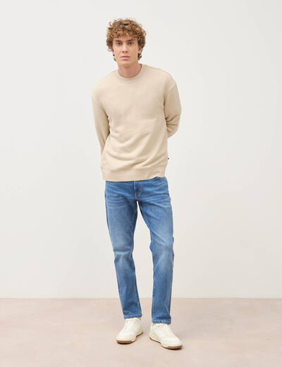 Jeans slim longueur 30 denim stone homme