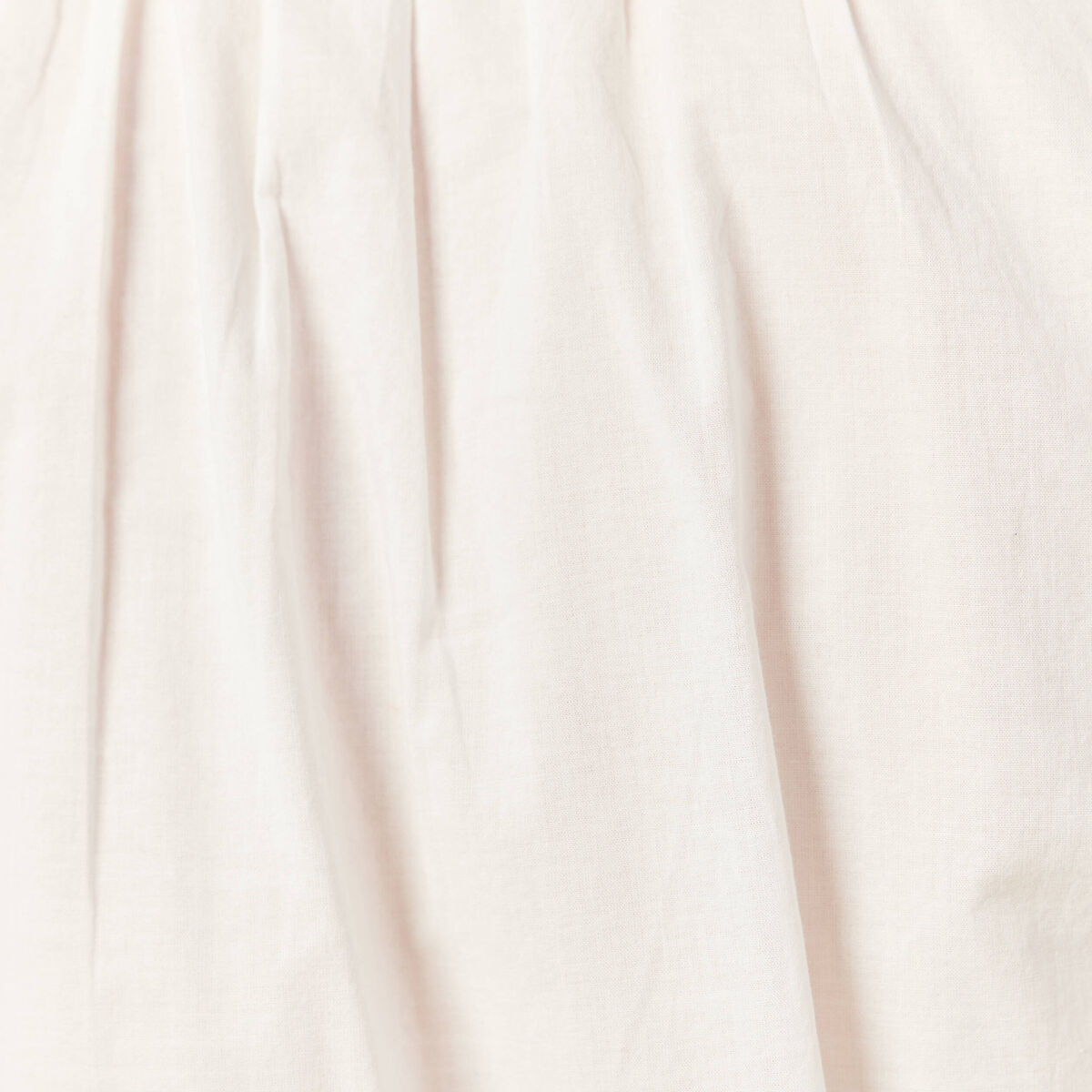 Chemise manches 3/4 brodée ecru femme