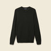 Pull manches longues fabriqu&eacute; en France vert kaki homme